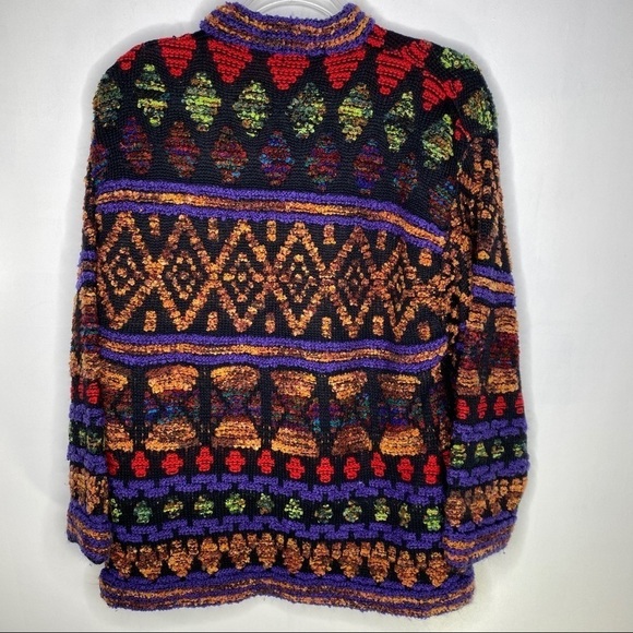 Colourful Vintage Tony Lambert Cardigan - Picture 10 of 13